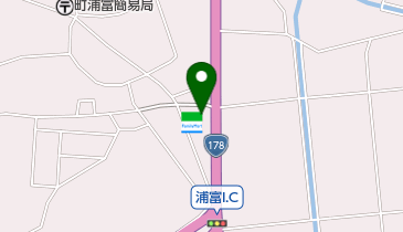 ファミリーマート 浦富インター店の地図画像