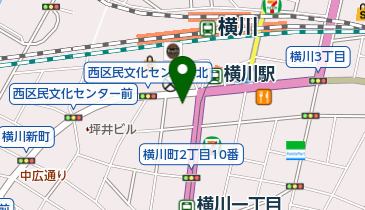 ファミリーマート 横川駅南店の地図画像