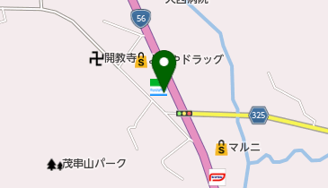 ファミリーマート 窪川古市町店の地図画像