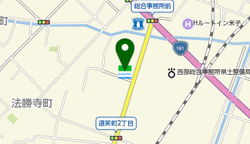 ファミリーマート 米子糀町店の地図画像