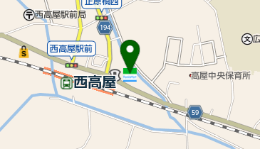 ファミリーマート 西高屋店の地図画像
