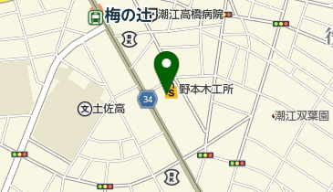 ファミリーマート 高知梅ノ辻店の地図画像