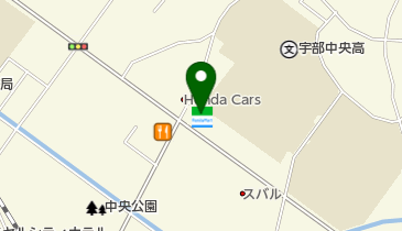 ファミリーマート 宇部東梶返店の地図画像