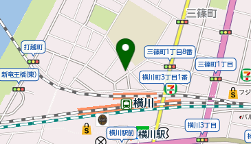 ファミリーマート 広島横川駅北口店の地図画像