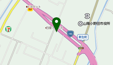 ファミリーマート 山陽小野田新生一丁目店の地図画像