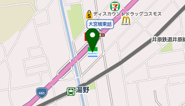 ファミリーマート 神辺町新湯野店の地図画像