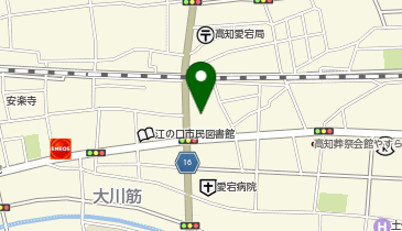 ファミリーマート 高知愛宕町一丁目店の地図画像