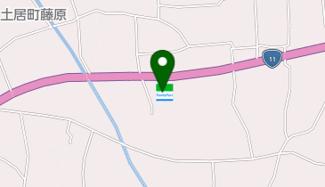 ファミリーマート 土居町店の地図画像