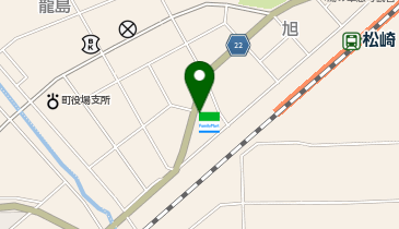 ファミリーマート 湯梨浜町店の地図画像