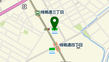 ファミリーマート 桟橋通四丁目店の地図画像