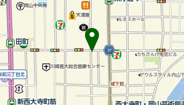 ファミリーマート 表町二丁目店の地図画像