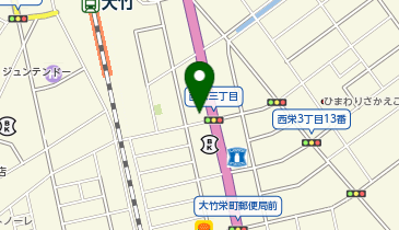 ファミリーマート 大竹西栄店の地図画像