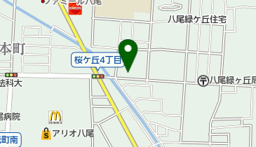 ファミリーマート 八尾緑ケ丘一丁目店の地図画像