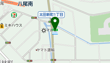 ファミリーマート 八尾太田新町店の地図画像