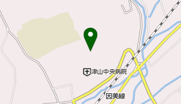 ファミリーマート 津山中央病院店の地図画像