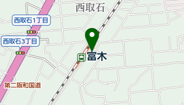 ファミリーマート 富木駅前店の地図画像