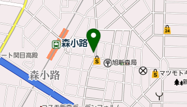 ファミリーマート 新森三丁目店の地図画像