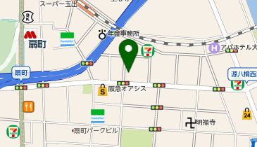 ファミリーマート 天満同心店の地図画像