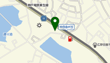 ファミリーマート 三木広野店の地図画像