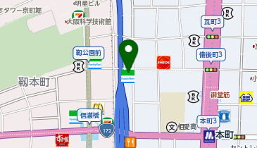 ファミリーマート エル本町店の地図画像
