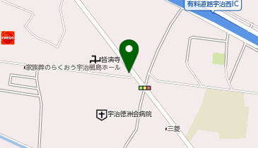 ファミリーマート 宇治中川原店の地図画像