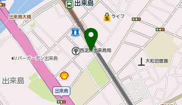 ファミリーマート 出来島二丁目店の地図画像