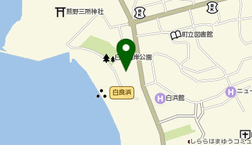 ファミリーマート 白良浜店の地図画像