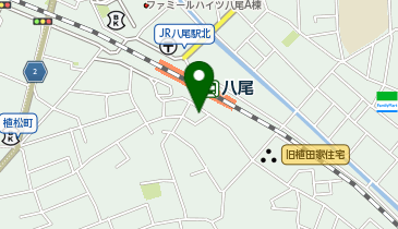ファミリーマート JR八尾駅前店の地図画像