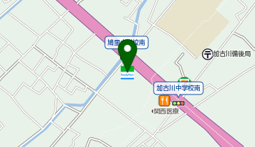 ファミリーマート 加古川稲屋店の地図画像