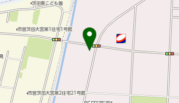 ファミリーマート 大東新田西町店の地図画像