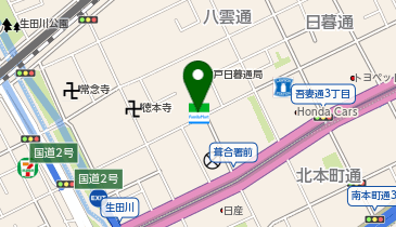 ファミリーマート 神戸日暮通店の地図画像