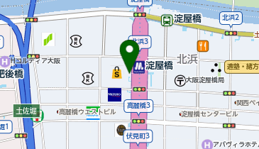 ファミリーマート 淀屋橋odona店の地図画像