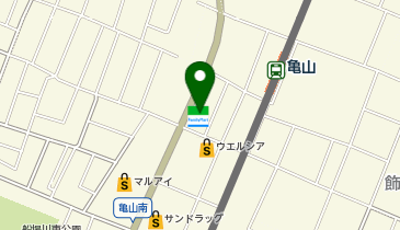 ファミリーマート 姫路亀山店の地図画像