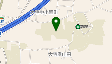 ファミリーマート 京都橘大学店の地図画像