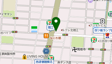 ファミリーマート 北堀江一丁目店の地図画像