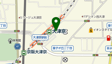 ファミリーマート 大津京駅前店の地図画像