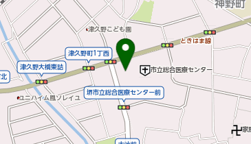 ファミリーマート 堺市立総合医療センター店の地図画像