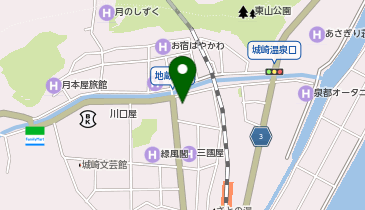 ファミリーマート 城崎温泉店の地図画像