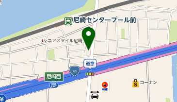 ファミリーマート 尼崎道意町四丁目店の地図画像