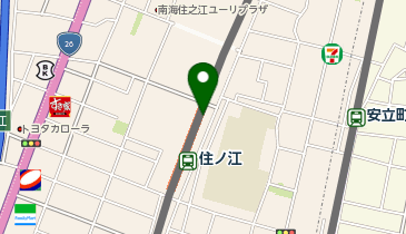 ファミリーマート 南海住ノ江駅店の地図画像