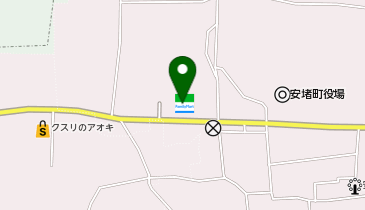 ファミリーマート 東安堵店の地図画像
