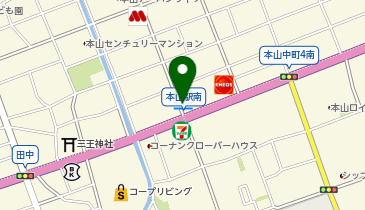 ファミリーマート 摂津本山南店の地図画像