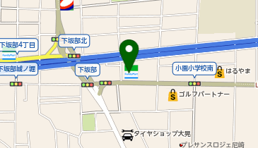 ファミリーマート 下坂部三丁目店の地図画像