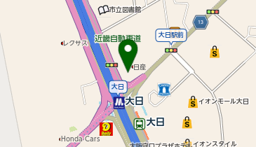 ファミリーマート 守口大日駅前店の地図画像