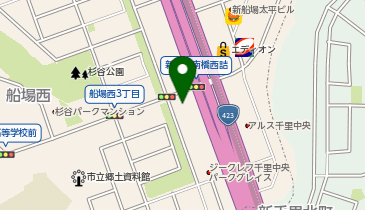 ファミリーマート 箕面船場店の地図画像