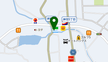 ファミリーマート ならやま大通り店の地図画像