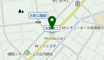 ファミリーマート 大野木店の地図画像