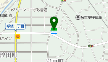 ファミリーマート 呼続二丁目店の地図画像