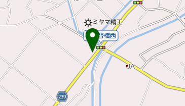 ファミリーマート 豊田西岡町店の地図画像