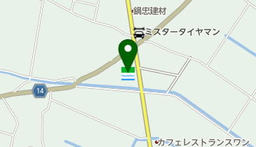 ファミリーマート 菰野福村店の地図画像